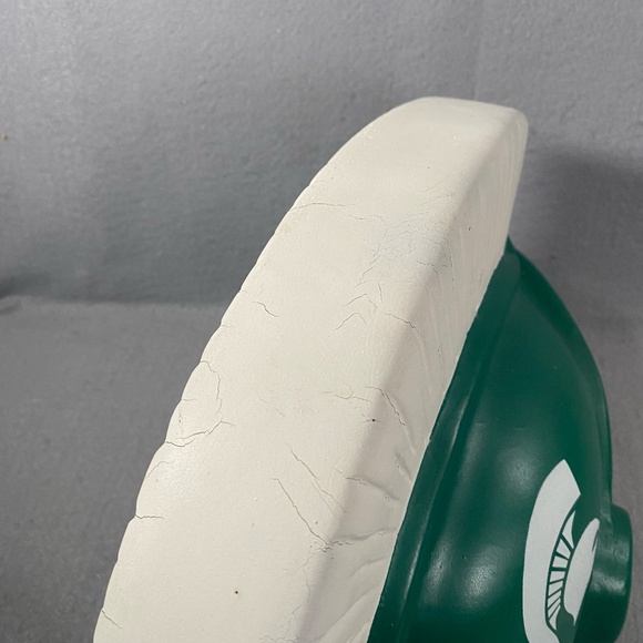 Michigan State Spartans MSU Sparty Mascot Helmet Foamhead Foam Hat Cap One Size - Picture 7 of 9
